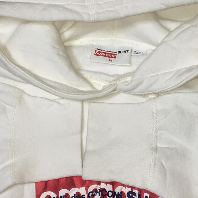 御用達17SS Supreme/CDG SHIRT Box Logo Hoodie M