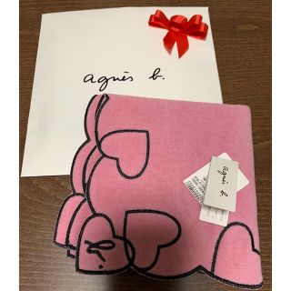 アニエスベー(agnes b.)のアニエス様専用❤️ハンカチ　タオル　ピンク　アニエス　べー(ハンカチ)