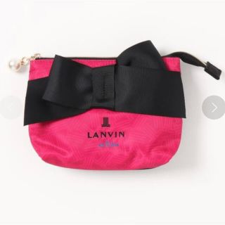 ランバンオンブルー(LANVIN en Bleu)の【新品タグ付】ランバンオンブルー  ポーチ(ポーチ)