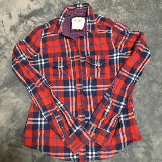 アバクロンビーアンドフィッチ(Abercrombie&Fitch)のアバクロ　チェックシャツ(シャツ/ブラウス(長袖/七分))