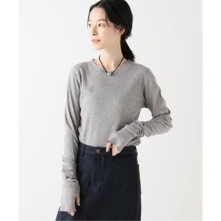 プラージュ(Plage)の新品　Plage  crew neck Jersey プルオーバー(Tシャツ(長袖/七分))