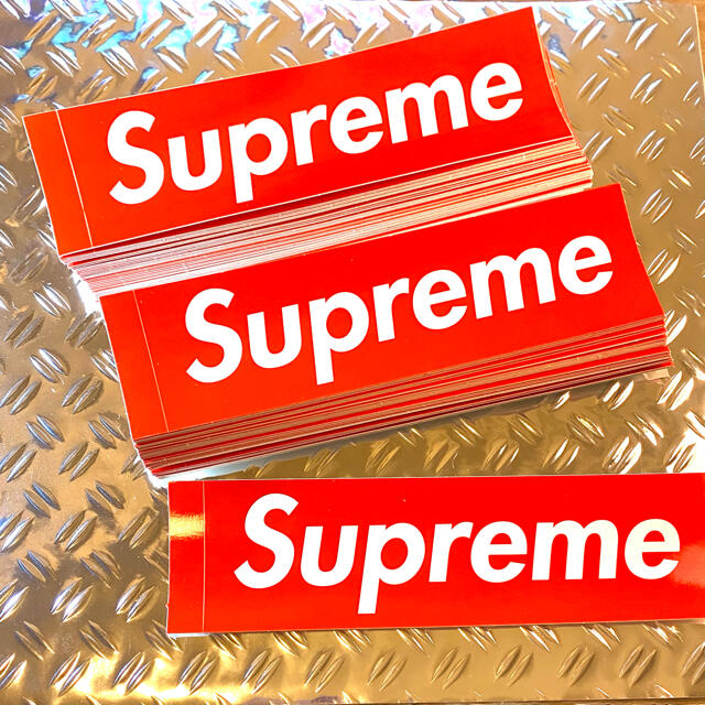 Supreme シュプリームステッカー　50枚　送料無料 | フリマアプリ ラクマ