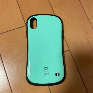 iFace  iPhoneXRケース  エメラルドグリーン(iPhoneケース)