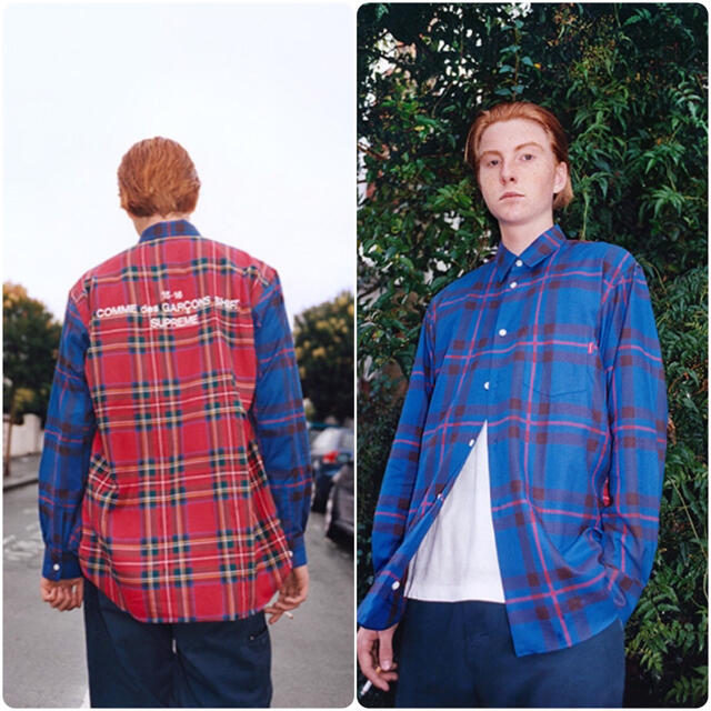 Supreme×COMME des GARCONS 15AW Shirt M | フリマアプリ ラクマ