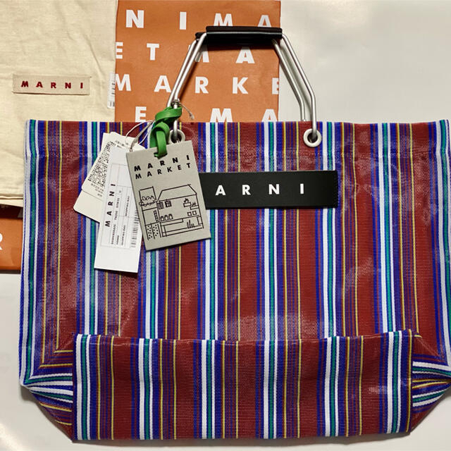 MARNI マルニ フラワー カフェ トートバッグ