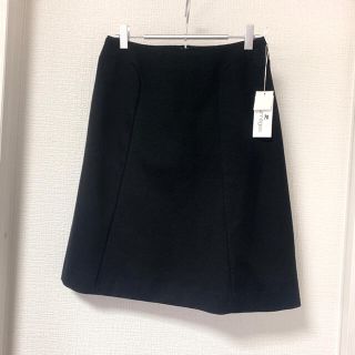 クレージュ(Courreges)のクレージュ／ストレッチフォーマルスカート／新品／黒40(ひざ丈スカート)