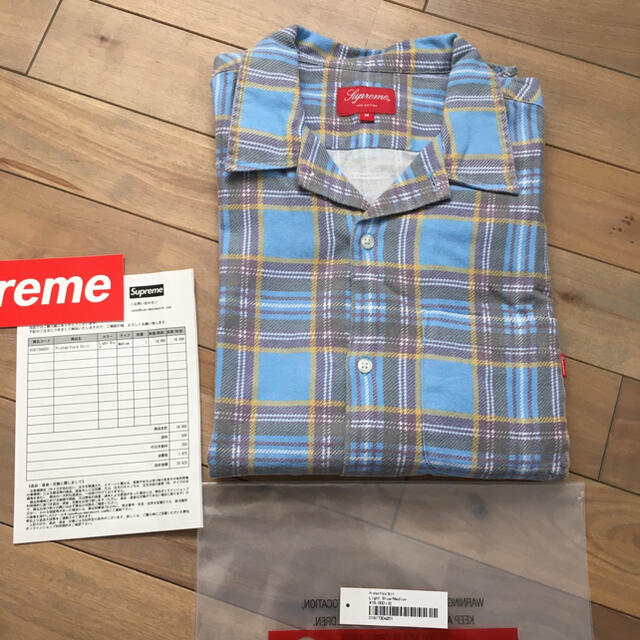 【Mサイズ】 Supreme Plaid Flannel Shirt