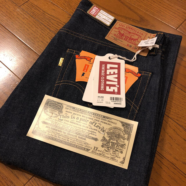 ファッション Levi's - Levi's 501 E TRANSITION GOLDEN TICKET デニム