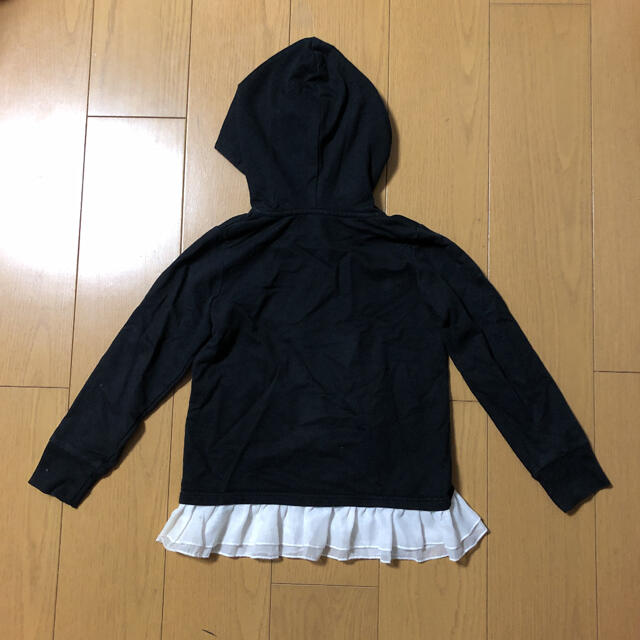 pom ponette(ポンポネット)のポンポネット　ジップアップパーカー キッズ/ベビー/マタニティのキッズ服女の子用(90cm~)(その他)の商品写真