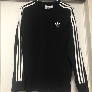 アディダス(adidas)のadidas 3ストライプ オリジナルロンTシャツ(Tシャツ/カットソー(七分/長袖))