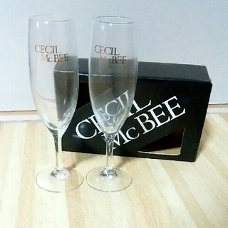 セシルマクビー(CECIL McBEE)のCECIL Mc BEE  ペアワイングラス(グラス/カップ)
