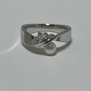 タサキ(TASAKI)のタサキ　リファインドリベリオン　ツイストダイヤモンドリング　美品　10号(リング(指輪))