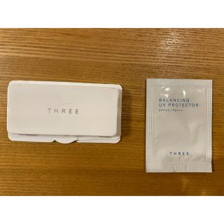 スリー(THREE)のTHREE  ファンデーション　日焼け止め乳液(乳液/ミルク)