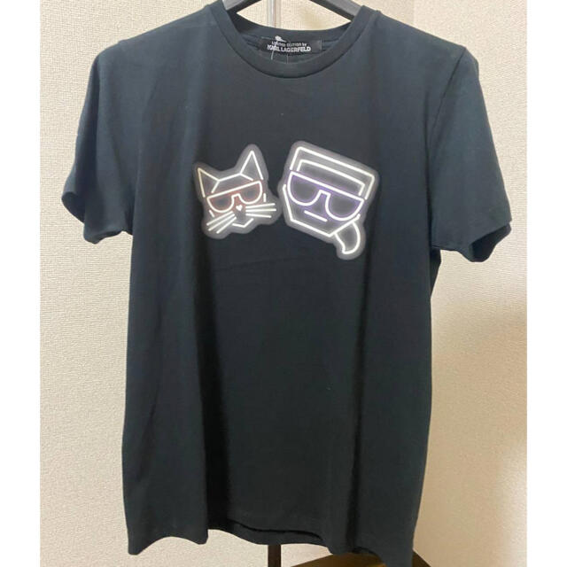 Tシャツ/カットソー(半袖/袖なし)値下げ可能　Karl Lagerfeld カールラガーフェルド　Tシャツ　xs
