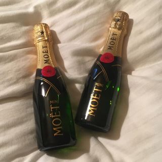 モエエシャンドン(MOËT & CHANDON)のミニMOET 2本(シャンパン/スパークリングワイン)