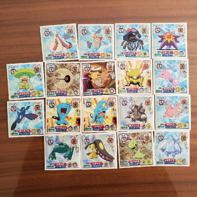 （美品）ポケモンシール列伝　アドバンスジェネレーション　18枚セット | フリマアプリ ラクマ