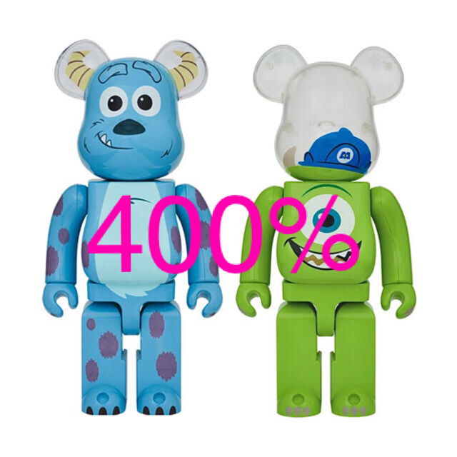 BE@RBRICK SULLEY & MIKE 400％