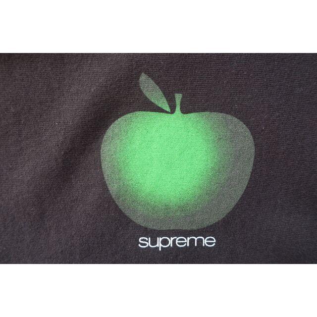 S)19Supreme Apple Hooded Sweatshirtアップル黒