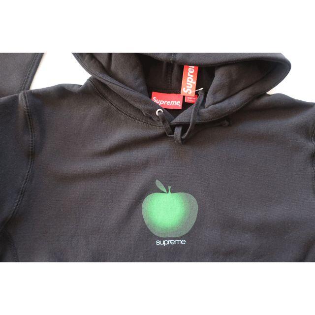 M)19Supreme Apple Hooded Sweatshirtアップル黒 www.krzysztofbialy.com