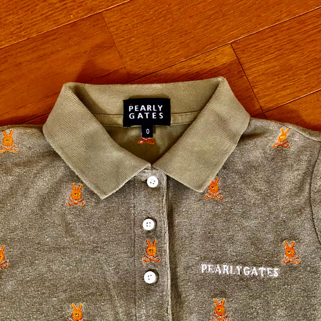 PEARLY GATES(パーリーゲイツ)のパーリーゲイツ❤︎ゴルフ刺繍ポロシャツ スポーツ/アウトドアのゴルフ(ウエア)の商品写真