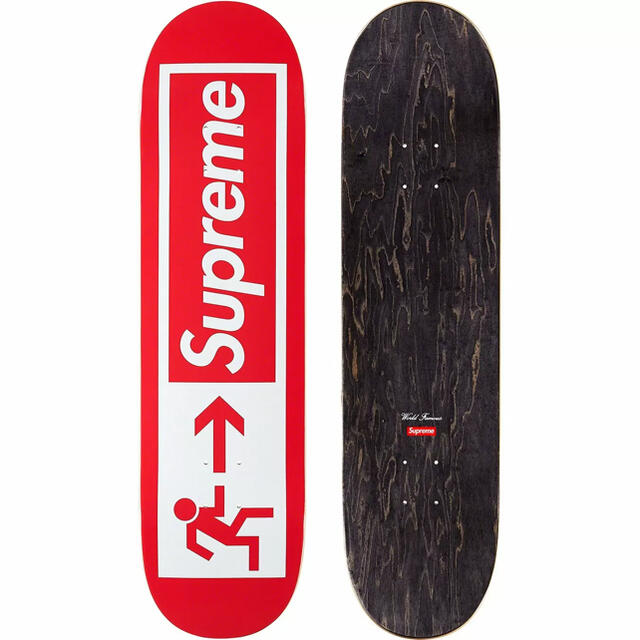 Supreme(シュプリーム)のExit Skateboard イグジット スケートボード ブラック 黒 スポーツ/アウトドアのスポーツ/アウトドア その他(スケートボード)の商品写真