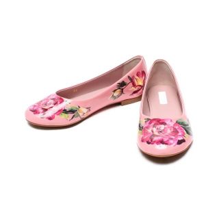 ドルチェアンドガッバーナ(DOLCE&GABBANA)の美品 ドルチェアンドガッバーナ ローヒールパンプス レディース 35(ハイヒール/パンプス)