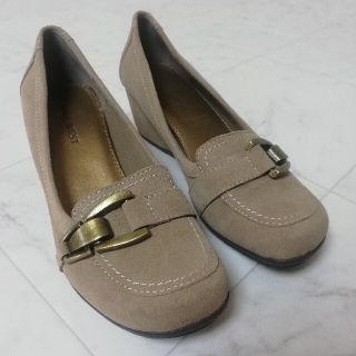 ナインウエスト(NINE WEST)の美品!!NINE WEST ナインウエスト ウェッジパンプス 22cm相当(ハイヒール/パンプス)