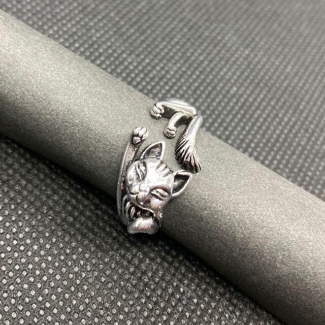  セール【Z55】狐面の指輪　リング レディースのアクセサリー(リング(指輪))の商品写真