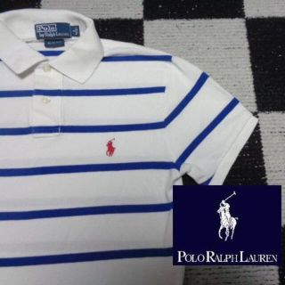 ラルフローレン(Ralph Lauren)の【Poloラルフローレン】半袖鹿の子ポロシャツS(170cm)スリムフィット(ポロシャツ)