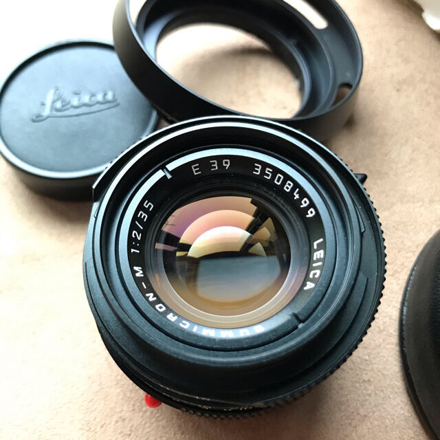 LEICA(ライカ)のSummicron M 35mm f2 (M) Black 7枚玉 スマホ/家電/カメラのカメラ(レンズ(単焦点))の商品写真