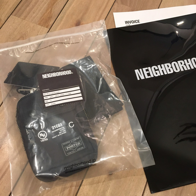 NEIGHBORHOOD(ネイバーフッド)の【新品】 neighborhood poter case BLACK メンズのバッグ(その他)の商品写真