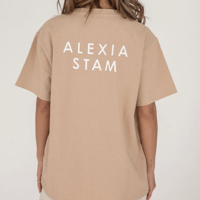 ALEXIA STAM(アリシアスタン)のALEXIA STAM ロゴT レディースのトップス(Tシャツ(半袖/袖なし))の商品写真