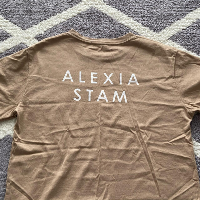 ALEXIA STAM(アリシアスタン)のALEXIA STAM ロゴT レディースのトップス(Tシャツ(半袖/袖なし))の商品写真