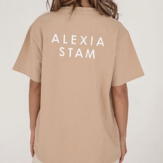 アリシアスタン(ALEXIA STAM)のALEXIA STAM ロゴT(Tシャツ(半袖/袖なし))