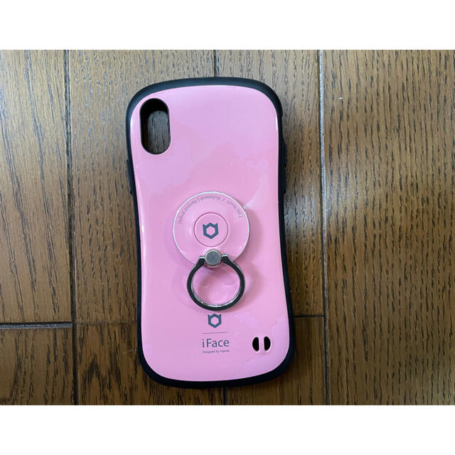 iFace ピンク　バンカーリング付き　iPhoneXS スマホ/家電/カメラのスマホアクセサリー(iPhoneケース)の商品写真