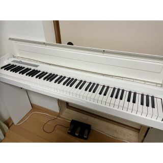 コルグ(KORG)の【美品】電子ピアノ　KORG LP-180WH(電子ピアノ)