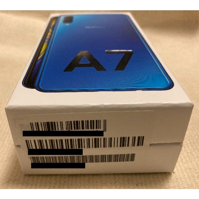 Galaxy A7　新品未使用未開封　ブルー