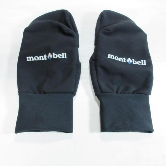 mont bell(モンベル)のモンベル 手袋 レディース - 黒 ミトン レディースのファッション小物(手袋)の商品写真