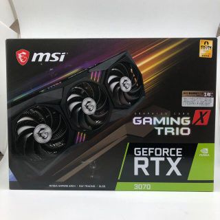 GEFORCE RTX 3070 MSI GDDR6 8GB グラフィック(PCパーツ)