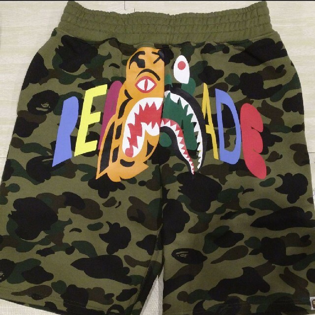 BAPE X READYMADE TIGER SHARK ショートパンツ - coastalcareeracademy.com