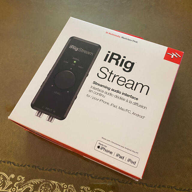 iRig Stream iPhone/iPad用オーディオインターフェイス 1