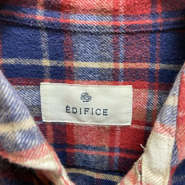 EDIFICE(エディフィス)のエディフィス　チェックシャツ メンズのトップス(シャツ)の商品写真