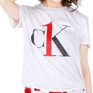 カルバンクライン(Calvin Klein)のCALVIN KLEIN クルーネックTシャツ QS6436 S(Tシャツ/カットソー(半袖/袖なし))