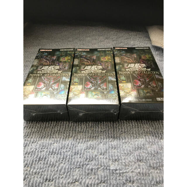 遊戯王 プリズマティックアートコレクション 3BOX 新品未開封 シュリンク付き