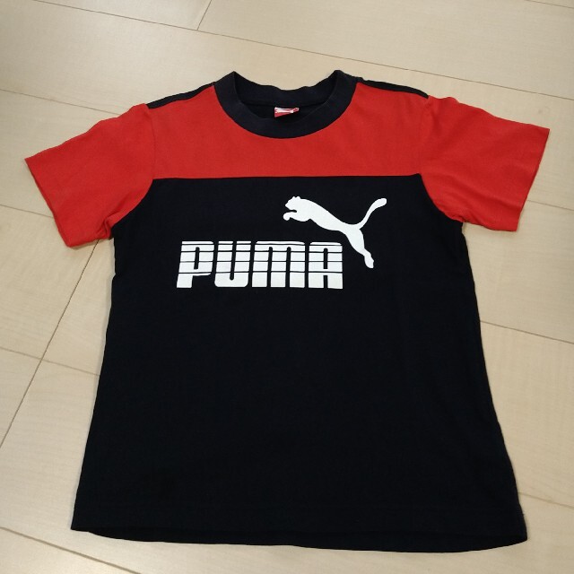 PUMA(プーマ)の男児　130　PUMA　半袖Ｔシャツ キッズ/ベビー/マタニティのキッズ服男の子用(90cm~)(Tシャツ/カットソー)の商品写真