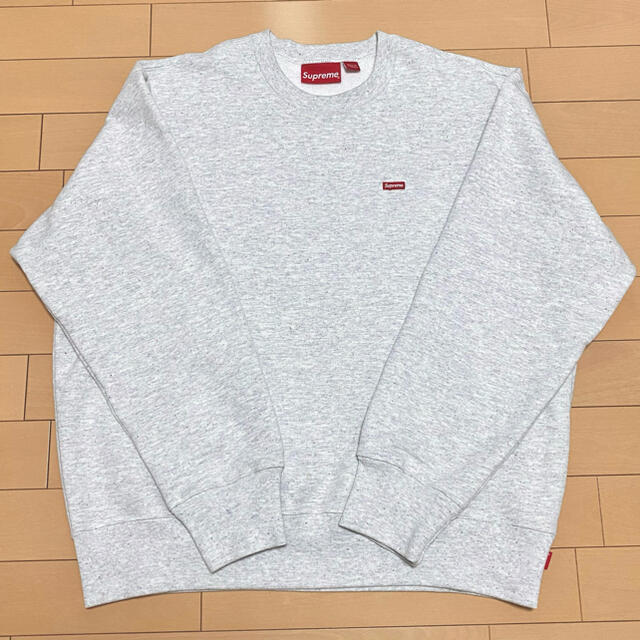 Supreme® Small Box Logo Crewneck S Grey