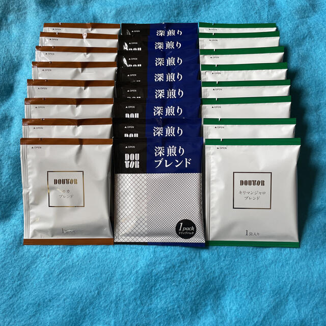 ドリップコーヒー 「ドトールコーヒー」☆3種類×8☆「24袋」 食品/飲料/酒の飲料(コーヒー)の商品写真