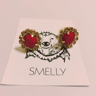 スメリー(SMELLY)のSMELLY ビジューピアス(ピアス)