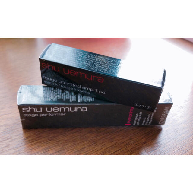 shu uemura(シュウウエムラ)のシュウ ウエムラ ルージュ&ステージパフォーマー コスメ/美容のベースメイク/化粧品(口紅)の商品写真