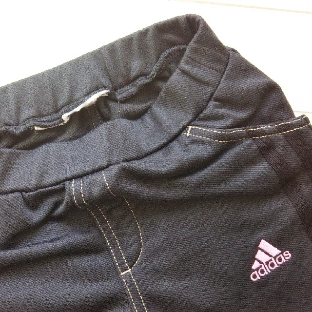 adidas(アディダス)のadidas ジャージ下 120 キッズ/ベビー/マタニティのキッズ服女の子用(90cm~)(パンツ/スパッツ)の商品写真